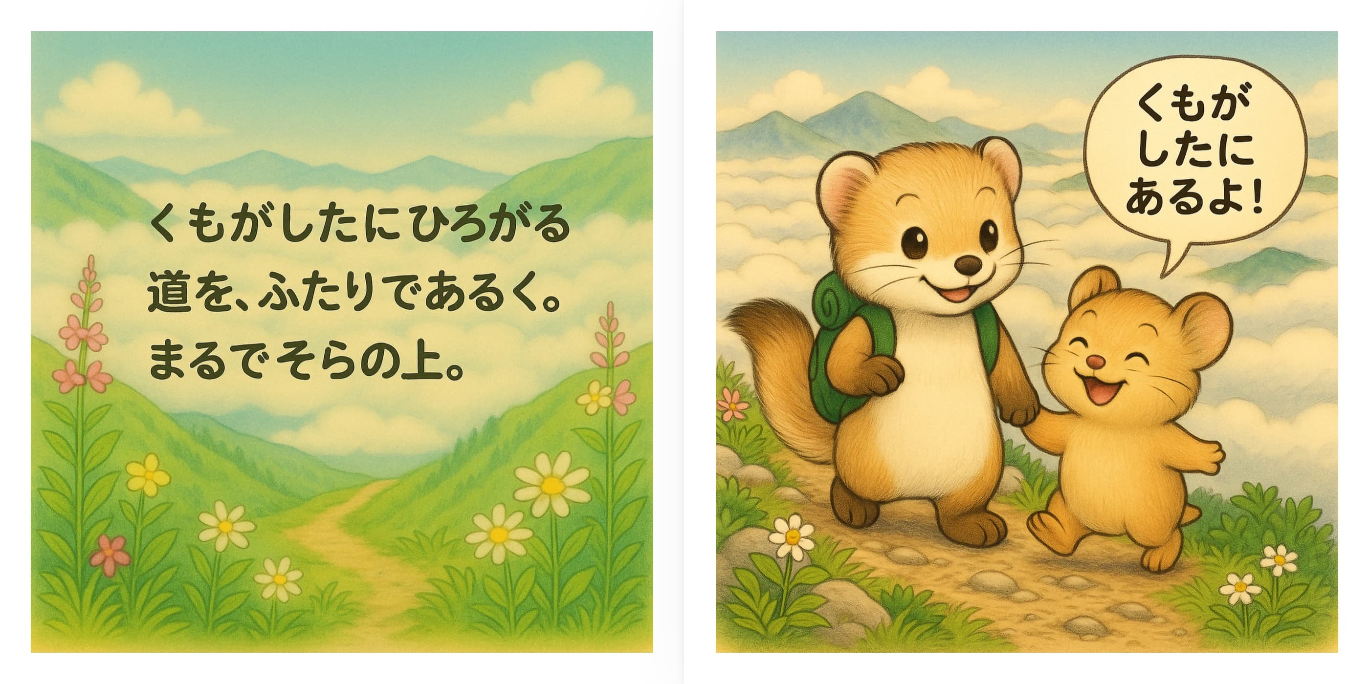 オコジョのやまのぼうけん Part 1 日本語版 sample 4