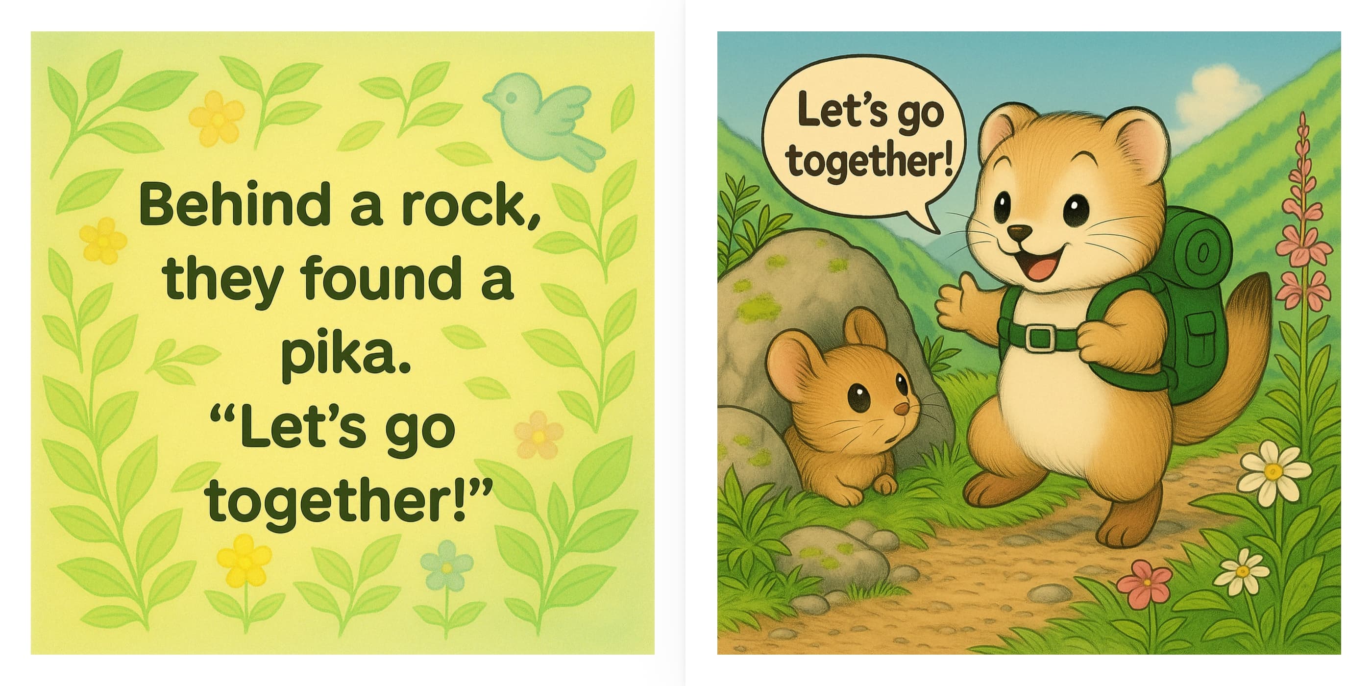 Stoat's Big Mountain Adventure Part 1 sample 1