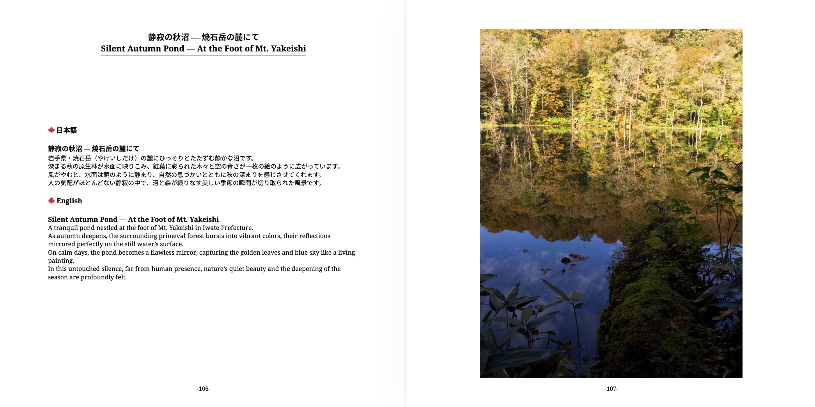 Fascinated by Mountains and Nature sample 3