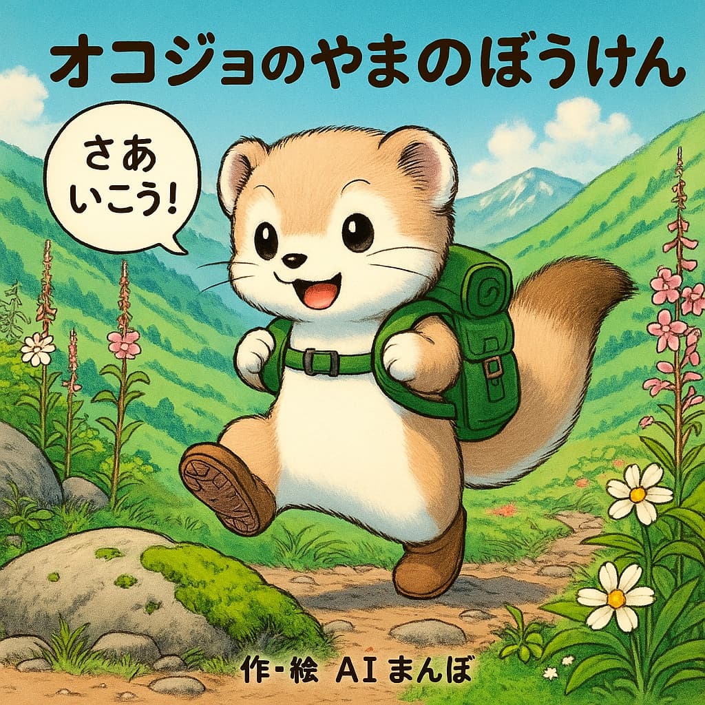 オコジョのやまのぼうけん